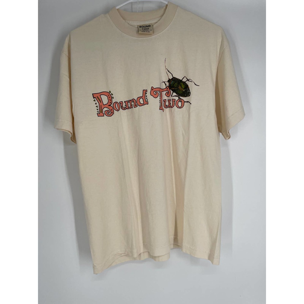 Round Two Creme For Bugs everywhere sz S NWOT MEns